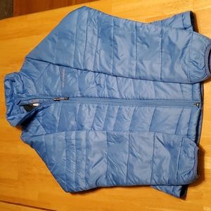 Columbia Omni Heat light blue jacket size small